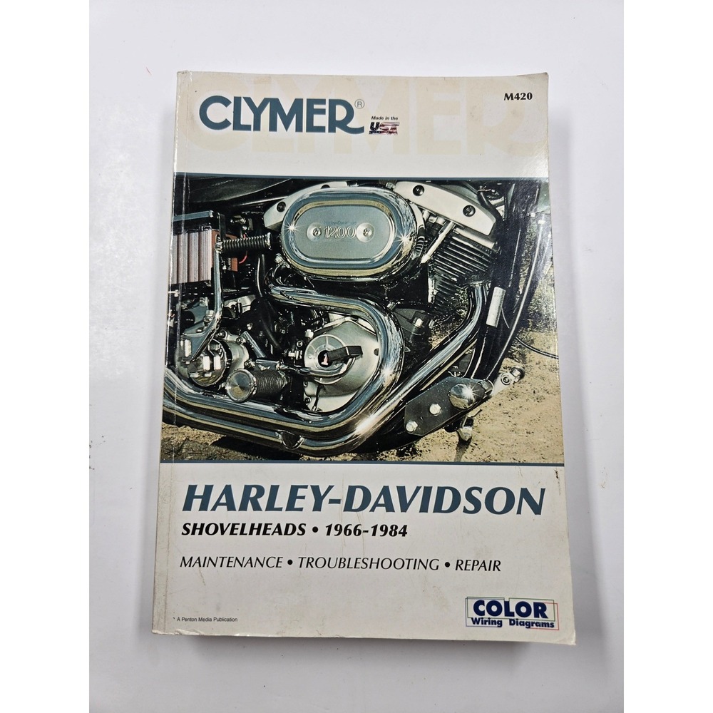 Clymer Harley-Davidson Shovelheads 1966-1984 Service Repair Manual M420
